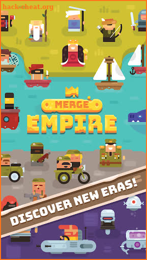 Merge Empire - Idle Kingdom & Crowd Builder Tycoon screenshot
