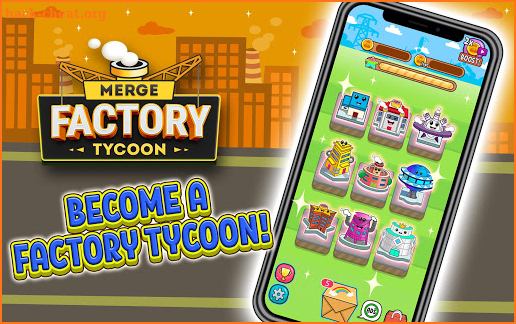 Merge Factory Tycoon! - Idle Evolution Game screenshot