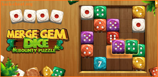 Merge Gem Dice : Bounty Puzzle screenshot
