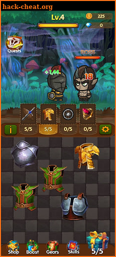 Merge Hero Tales - Idle AFK RPG screenshot