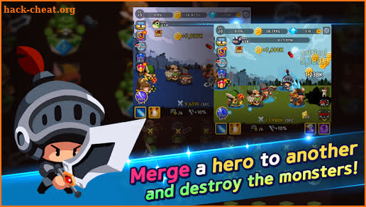 Merge Heroes : Attack on Dragons! screenshot