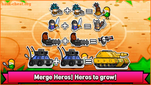 Merge Heroes Battle : Begin Evolve screenshot