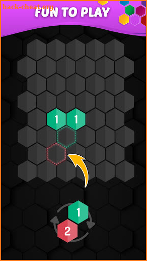 Merge Hexa - Number Puzzle screenshot