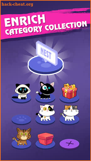 Merge Kitty – Cat Collect & Idle Coin Maker screenshot