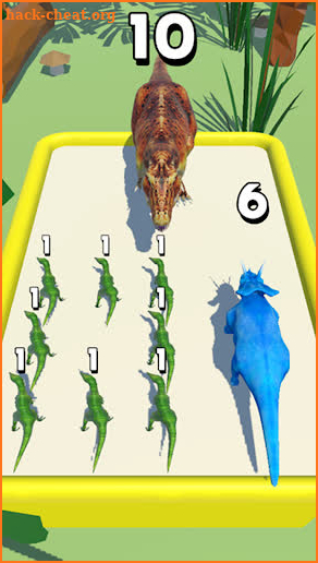 Merge Master : Dinosaur Battle screenshot
