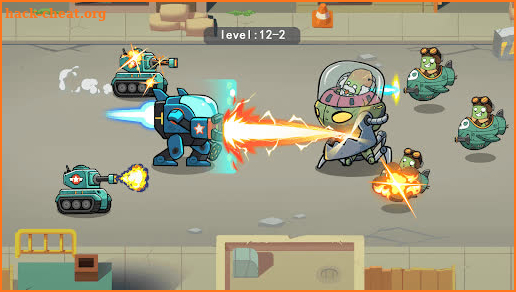 Merge Mech vs. Zombie Brawl screenshot