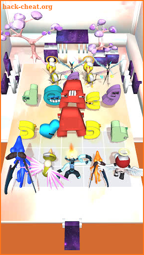 Merge Monster Rainbow Alphabet screenshot