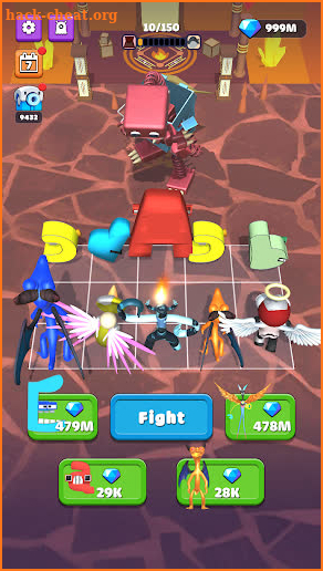 Merge Monster Rainbow Alphabet screenshot