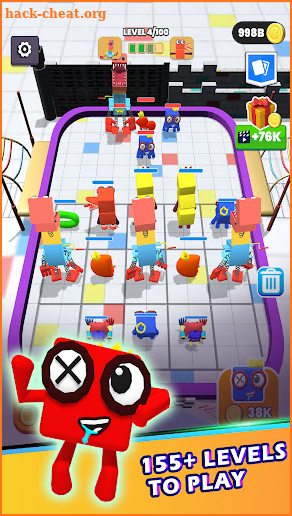 Merge Number Cube: Monster Run screenshot