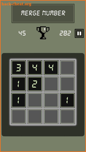 Merge Number Retro - Classic Puzzle screenshot