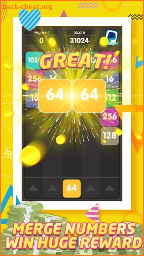 Merge Numbers-2048 Shoot screenshot