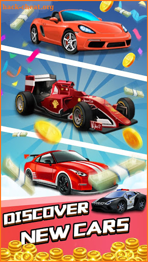 Merge Racer - Win Luxury Car screenshot