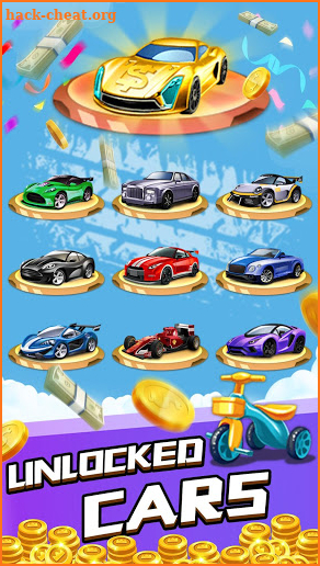 Merge Racer - Win Luxury Car screenshot
