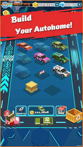 Merge Racing Car screenshot