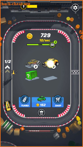 Merge Round Racers screenshot