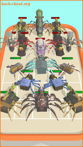 Merge Spider Train screenshot