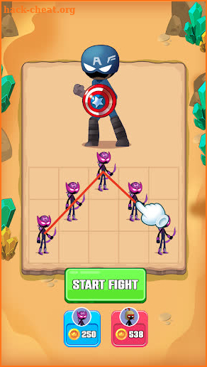 Merge Stick Master: Hero Fight screenshot