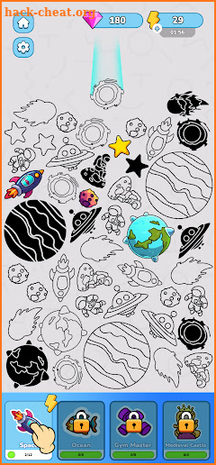 Merge Sticker Playbook 2D screenshot