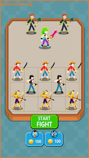 Merge Stickman Warrior screenshot