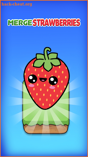 Merge Strawberry - Kawaii Idle Evolution Clicker screenshot