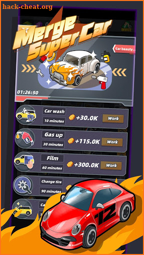 Merge Super Car screenshot