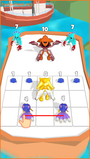 Merge Super - Monster Fight screenshot
