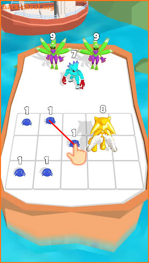 Merge Super - Monster Fight screenshot