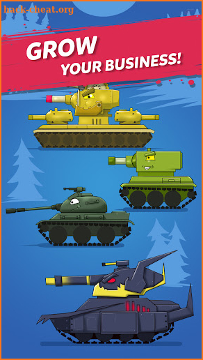 Merge Tanks 2: KV-44 Tank War Machines Idle Merger screenshot