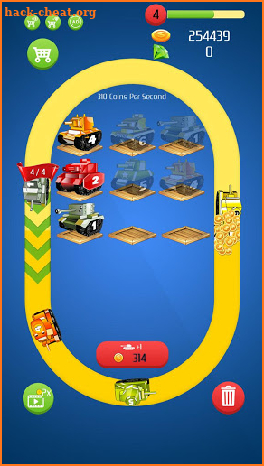 Merge Tanks - Best Idle Game screenshot