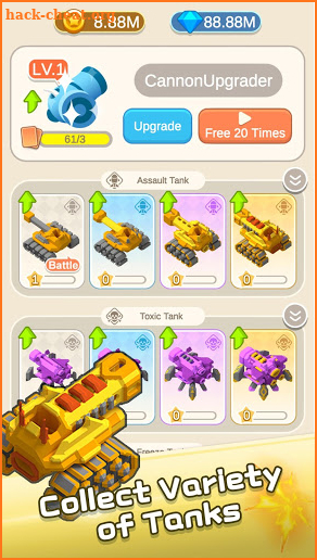 Merge TD: Tanks vs. Bugs screenshot