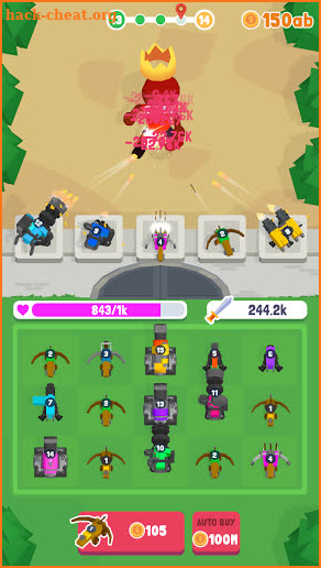 Merge Tower – Zombie Defense screenshot