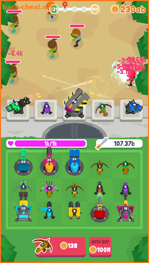 Merge Tower – Zombie Defense screenshot