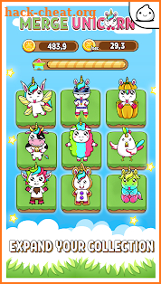Merge Unicorn - Cute Idle & Clicker Game screenshot