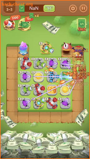 Merge War: Money Game screenshot