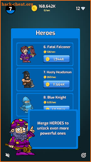 Merge Wars - Idle Hero Tycoon screenshot