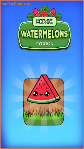 Merge Watermelon - Kawaii Idle Evolution Clicker screenshot