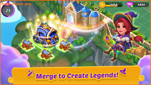 Merge Witches - merge&match to discover calm life screenshot