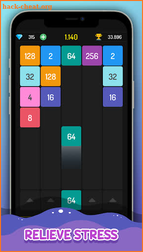 MergeX2 - 2048 Merge Puzzle screenshot