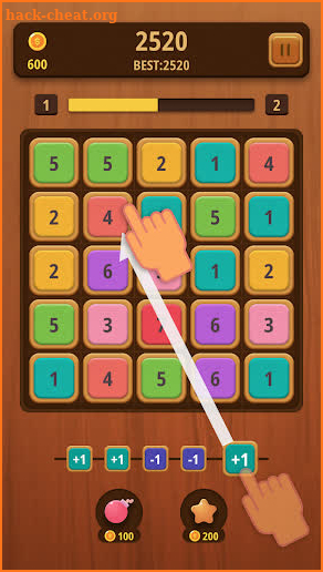 Mergezilla - Number Puzzle screenshot