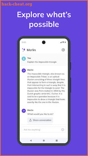 Merlin AI screenshot