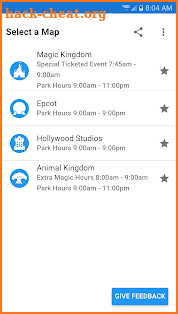 Merlins Magic Map-Disney World screenshot