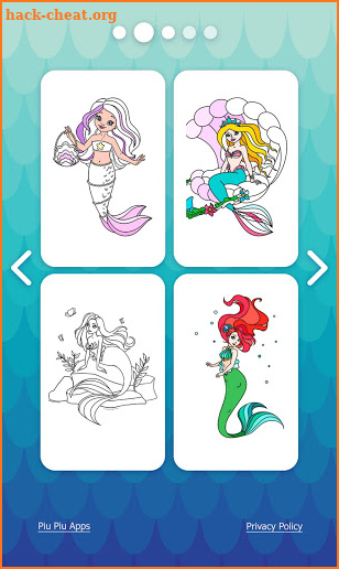 Mermaid Color by Number – Mermaid Coloring Book screenshot