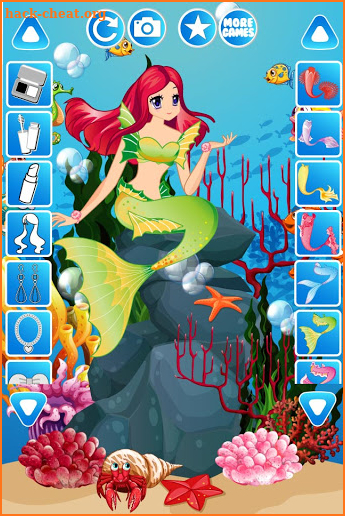 Mermaid Dress Up Game screenshot