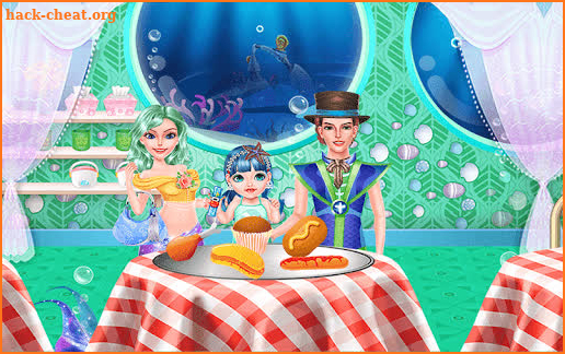 Mermaid Family - Underwater Shopping Mall screenshot