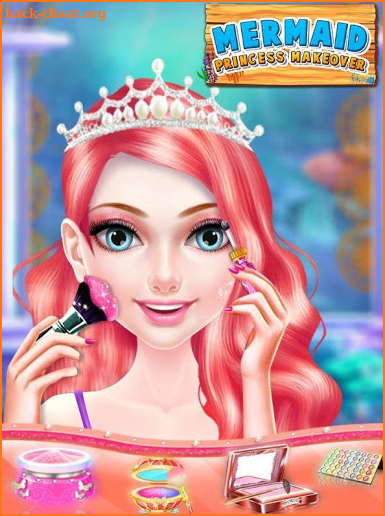 mermaid games for girls : mermaids dress up games screenshot