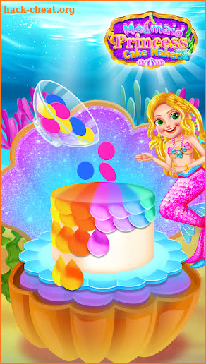 Mermaid Glitter 🌈 Cake Maker Chef screenshot