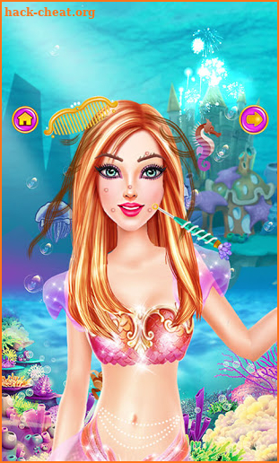 Mermaid Makeover Salon - Ocean Adventure screenshot