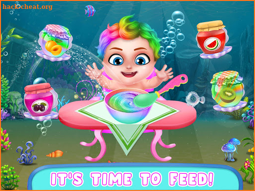 Mermaid Newborn Baby Care screenshot