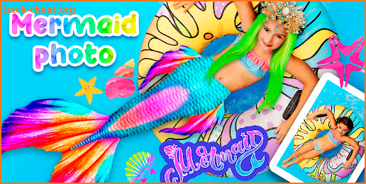 Mermaid Photo: Game for girls screenshot