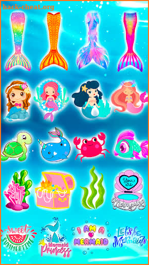 Mermaid Photo: Game for girls screenshot